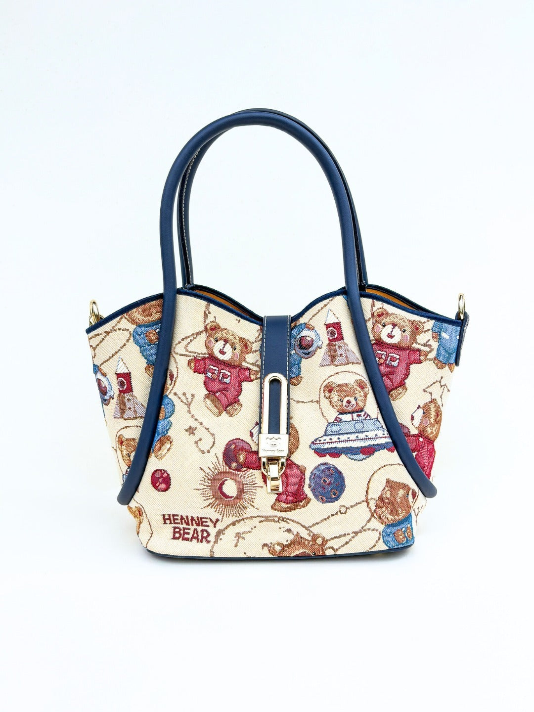 Meta Bear Top Handle Bag (Set of 2)