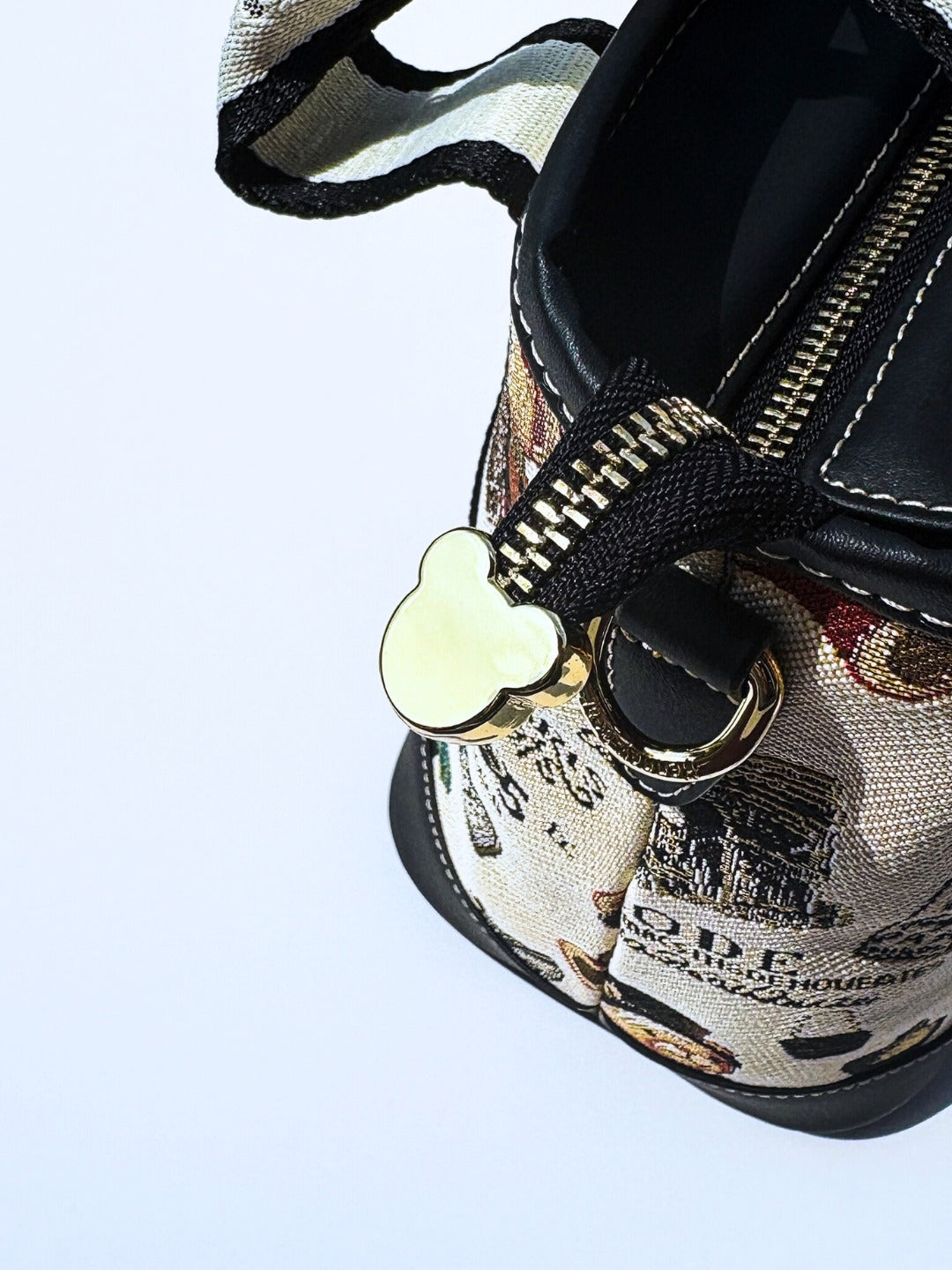 Paris Bear Top Handle Bag