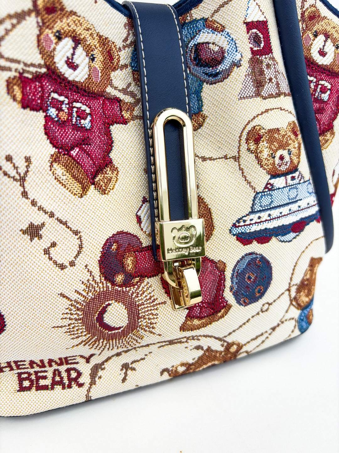 Meta Bear Top Handle Bag (Set of 2)