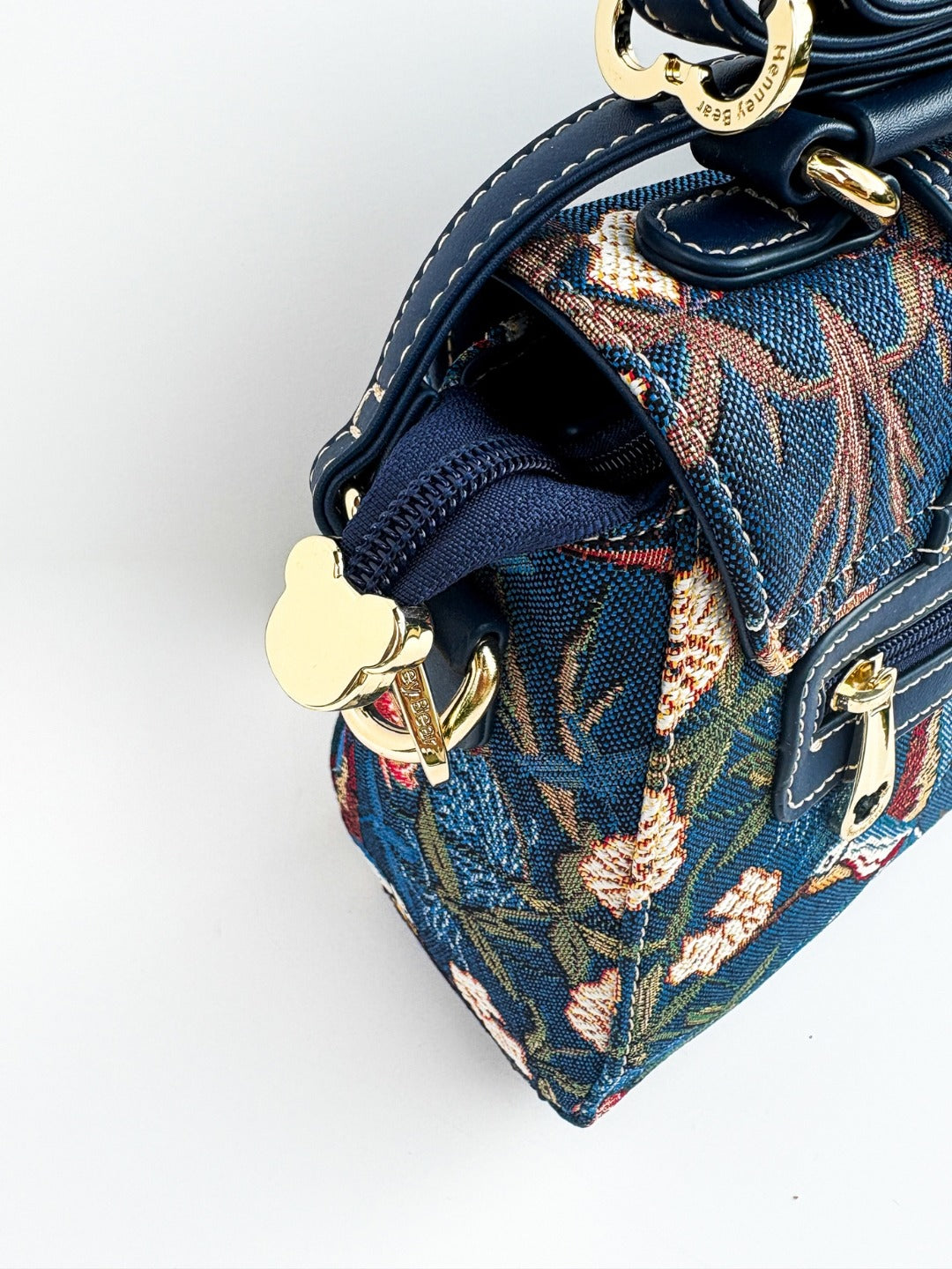 Blue Hummingbird Top Handle