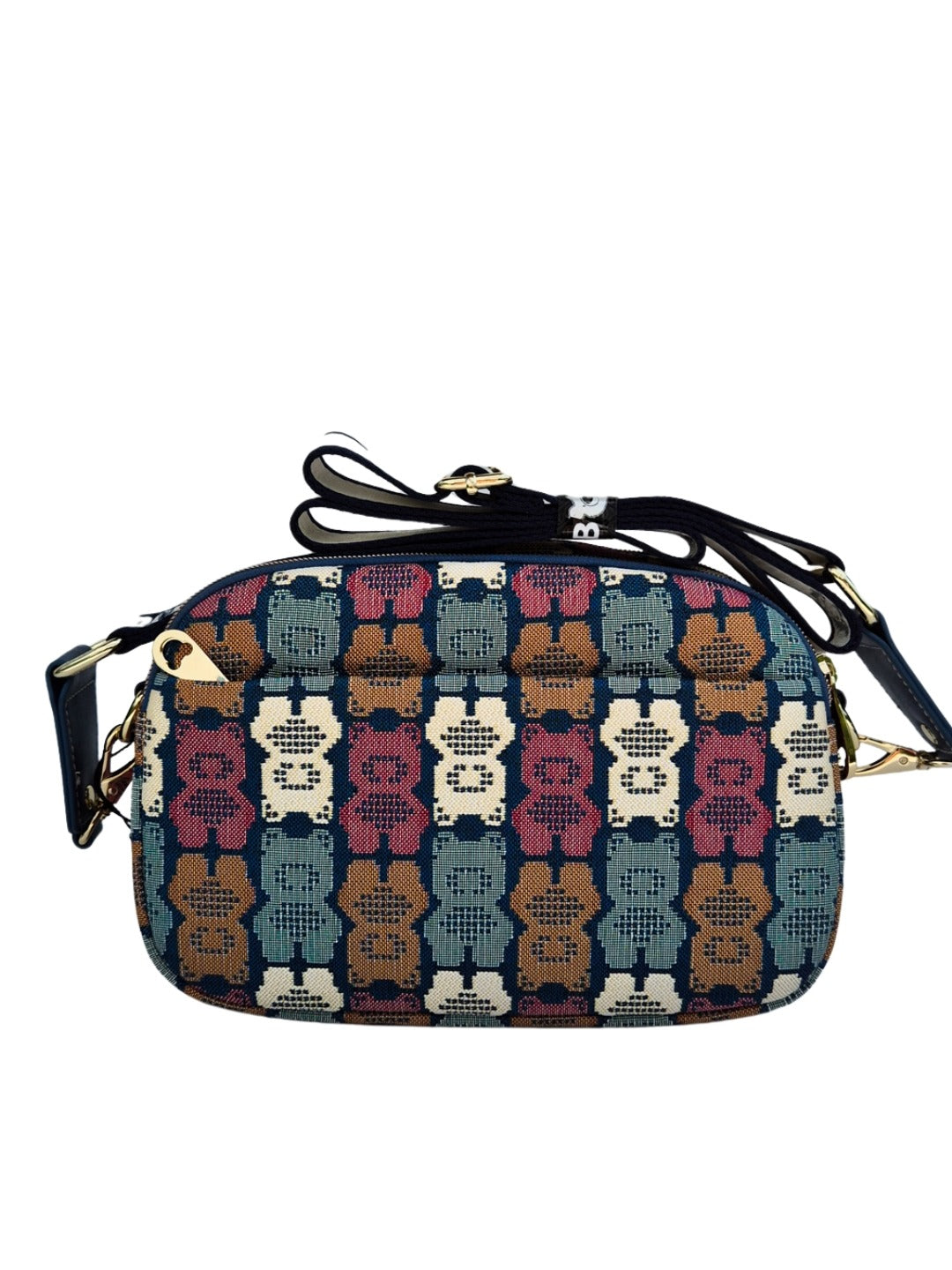Brick Bear Crossbody Bag