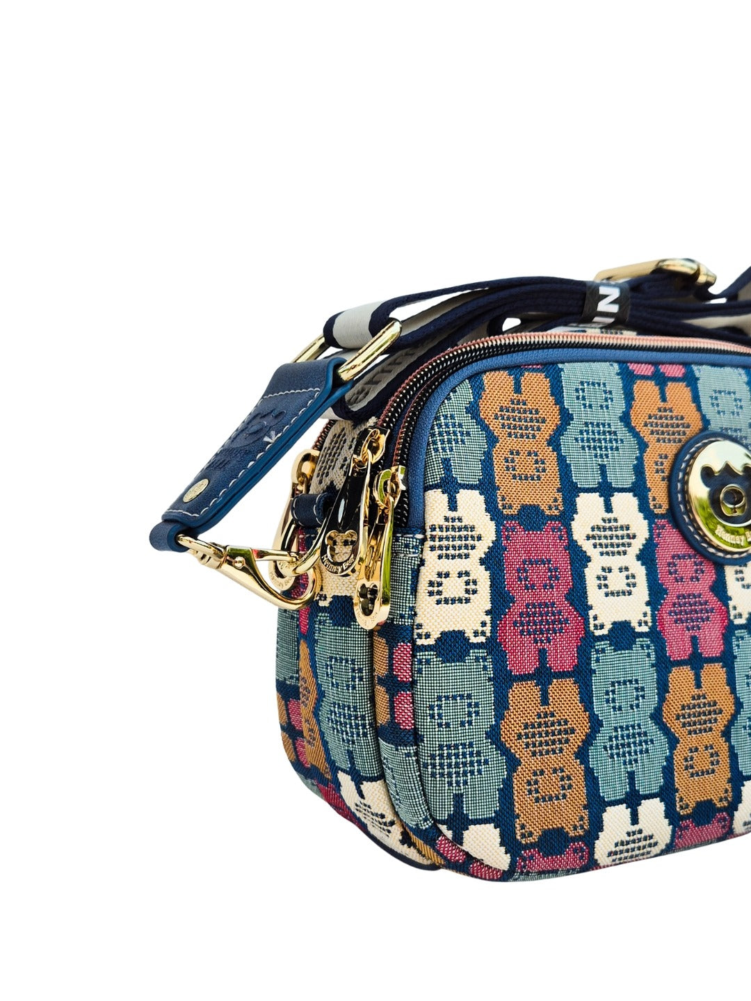 Brick Bear Crossbody Bag