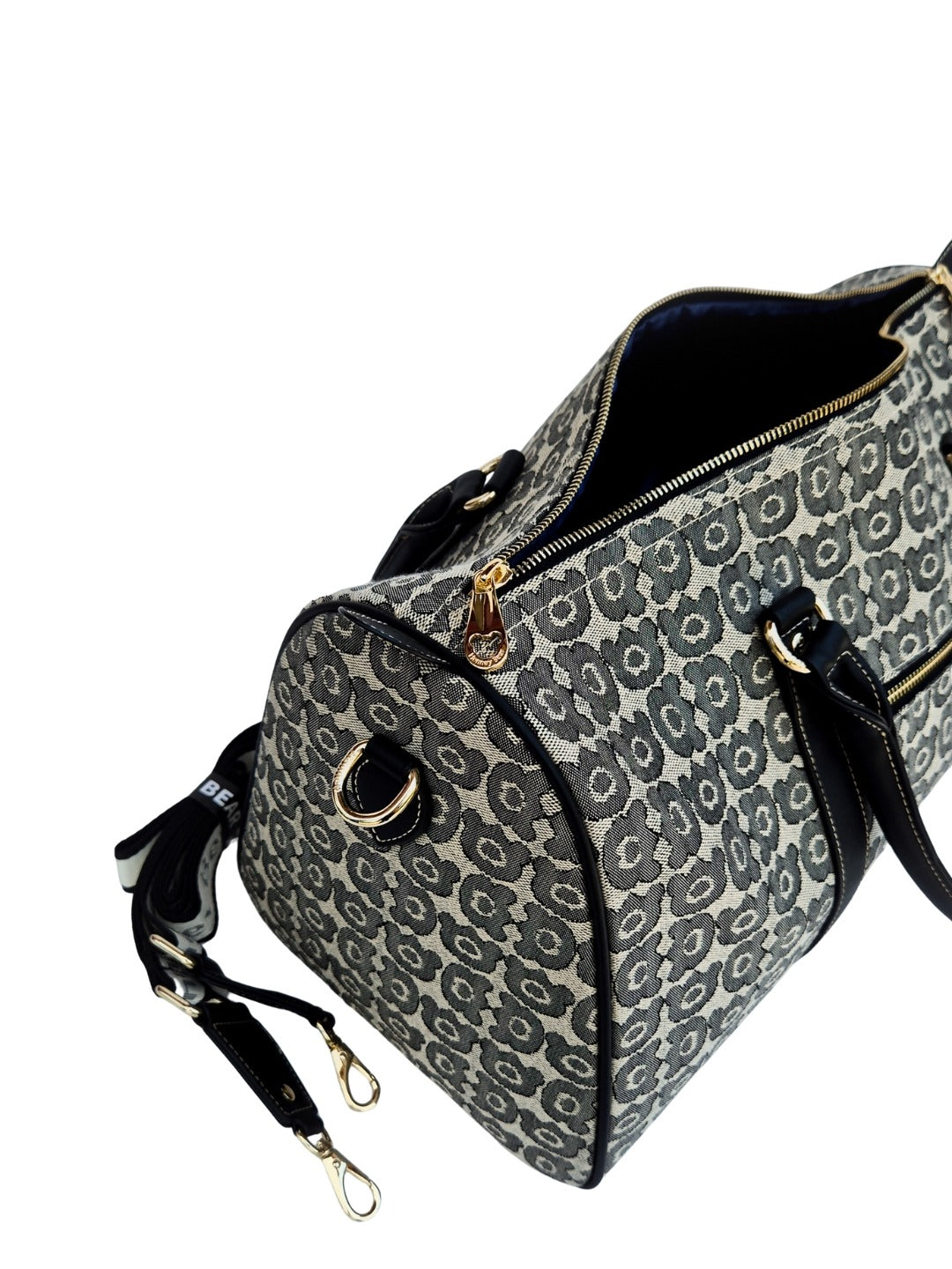 Black Bear Weekender With Shoulder Strap