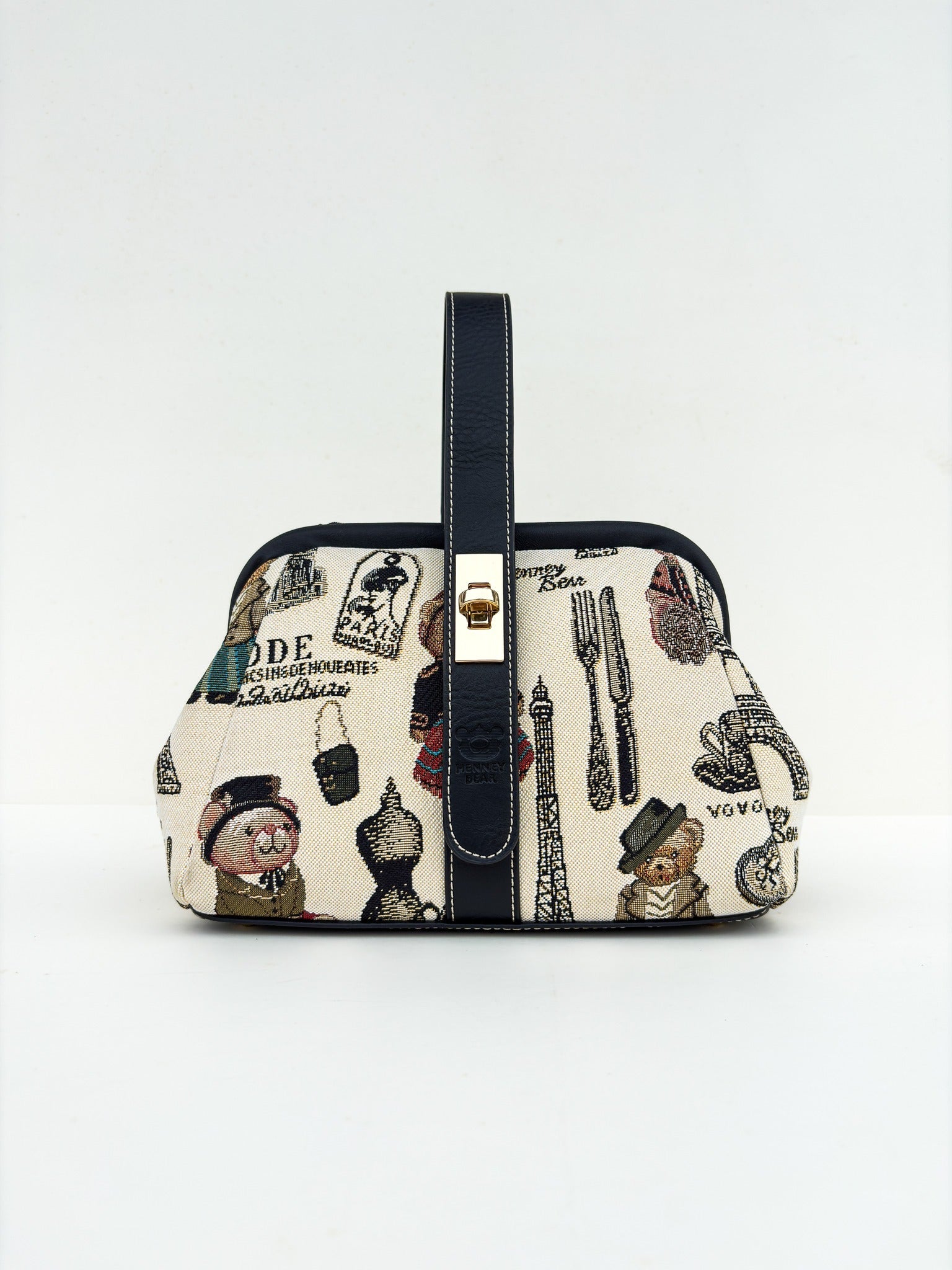 Paris Bear Sling Bag