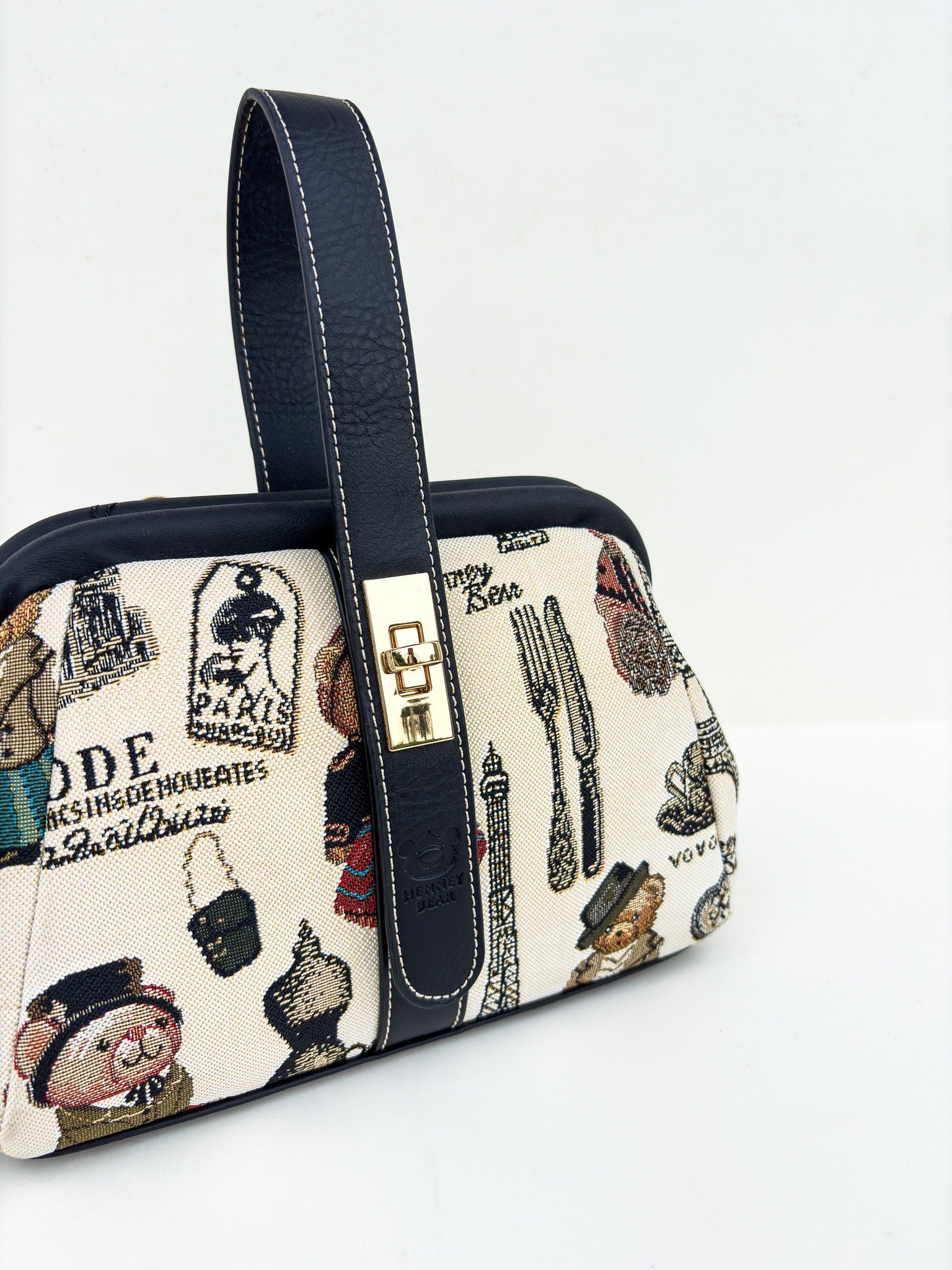 Paris Bear Sling Bag