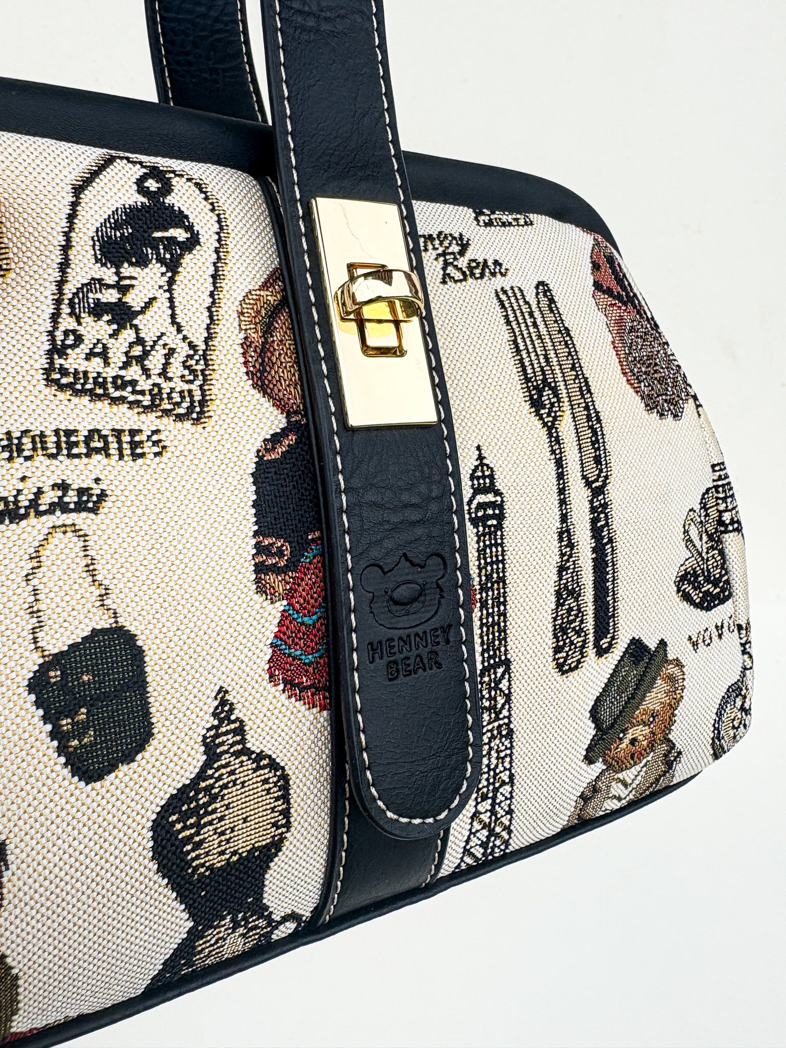 Paris Bear Sling Bag