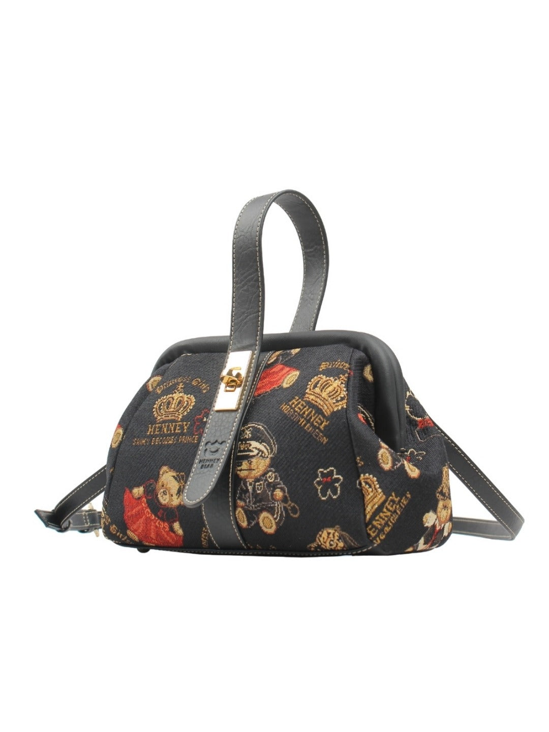 Crown Bear Sling Bag