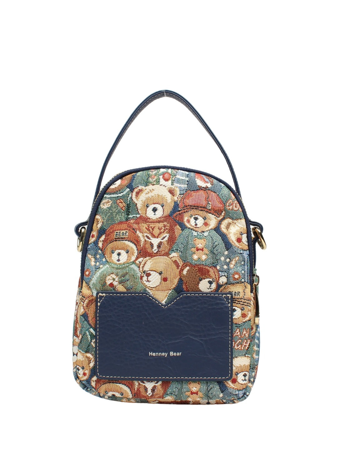 Green Bear Crossbody Bag