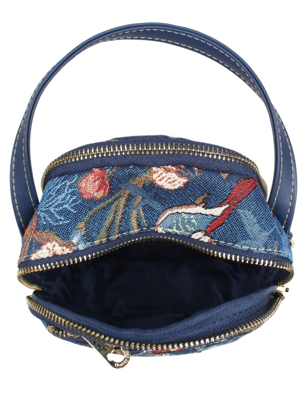 Blue Hummingbird Crossbody Bag
