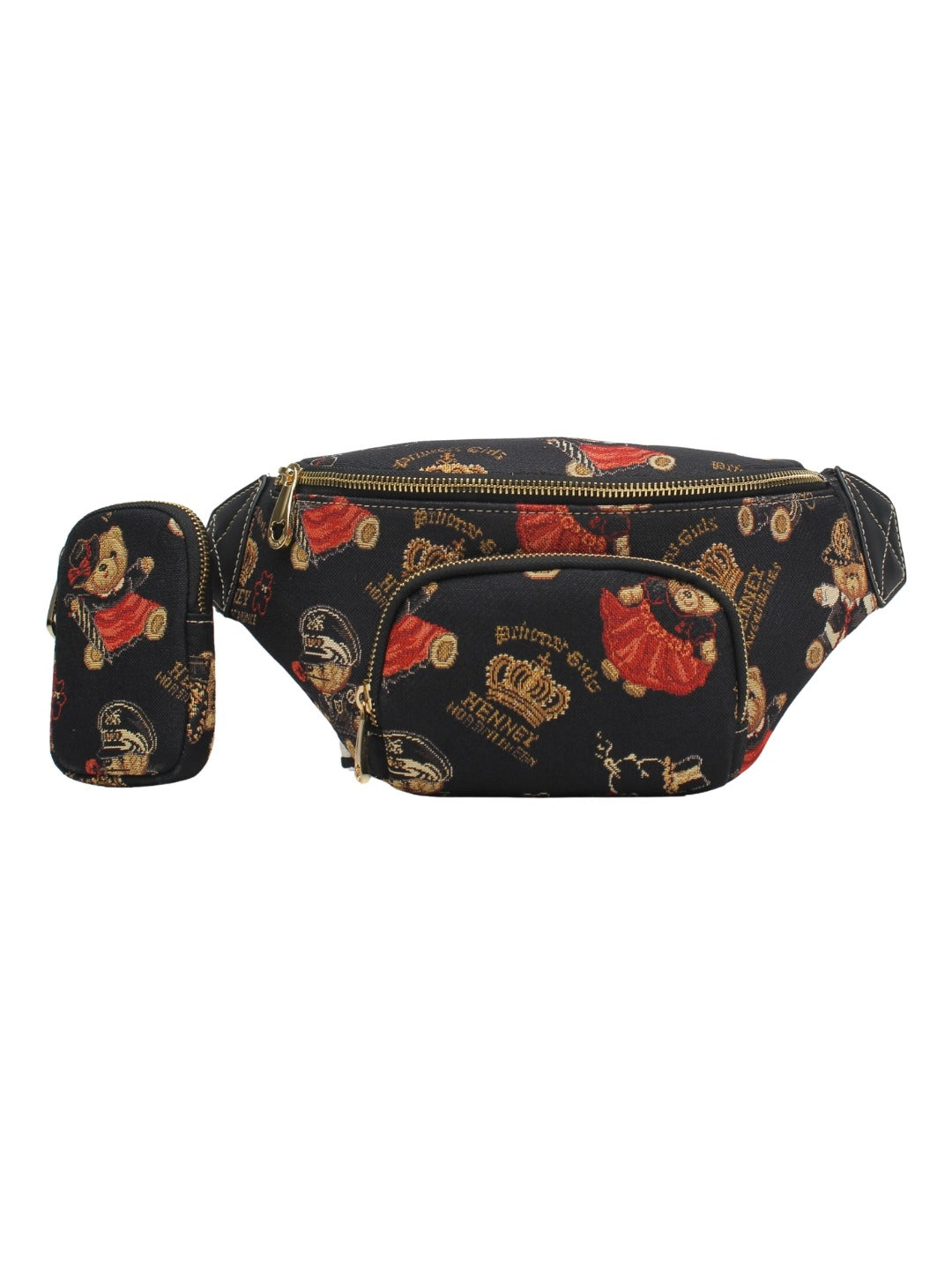 Crown Bear Waist Bag