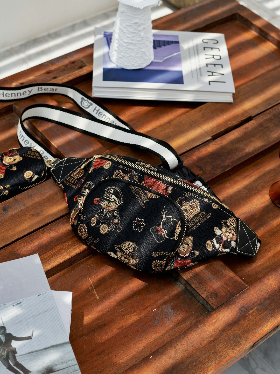 Crown Bear Waist Bag