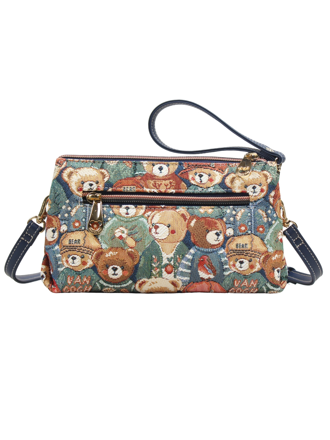 Green Bear Sling Bag