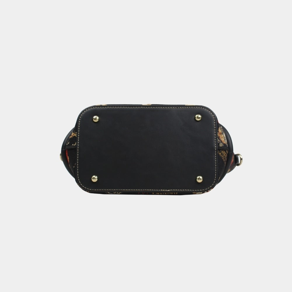 Crown Bear Top Handle Bag (Set of 2)