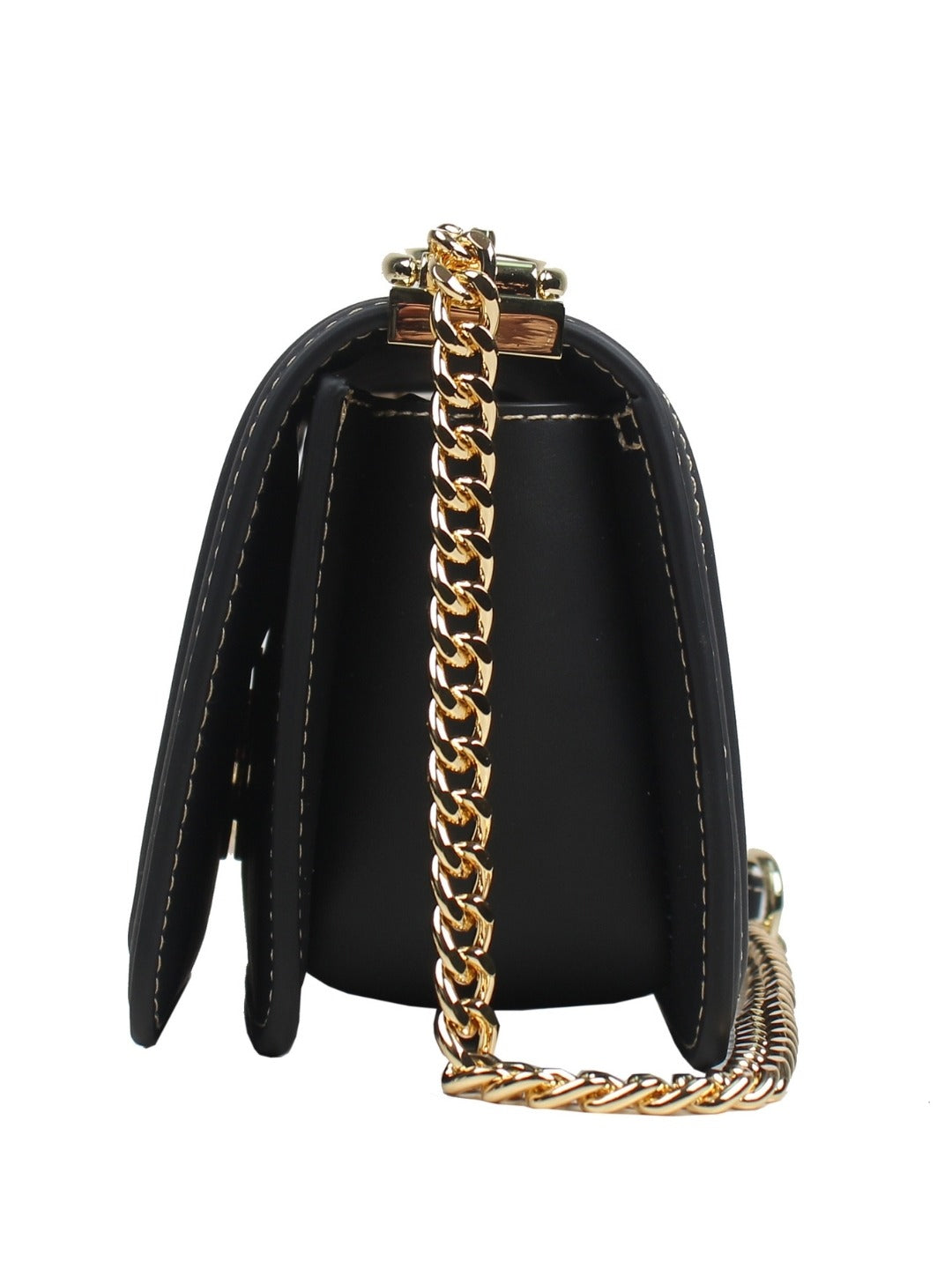 Crown Bear Sling Bag With Chain Strap