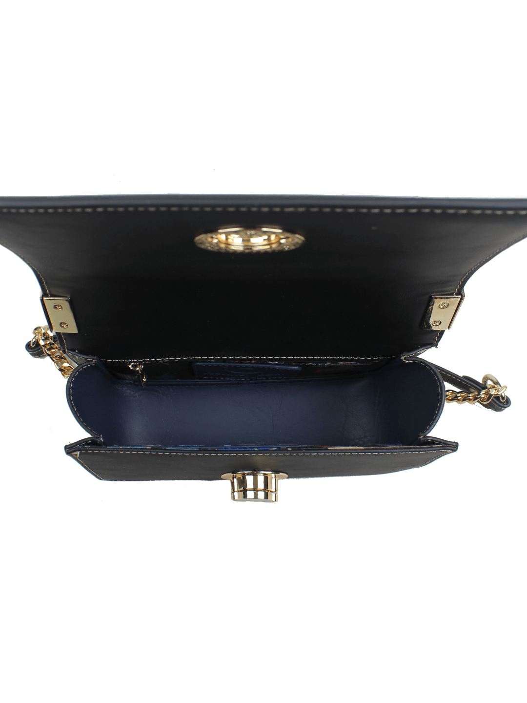 Paris Bear Sling Bag With Chain Strap