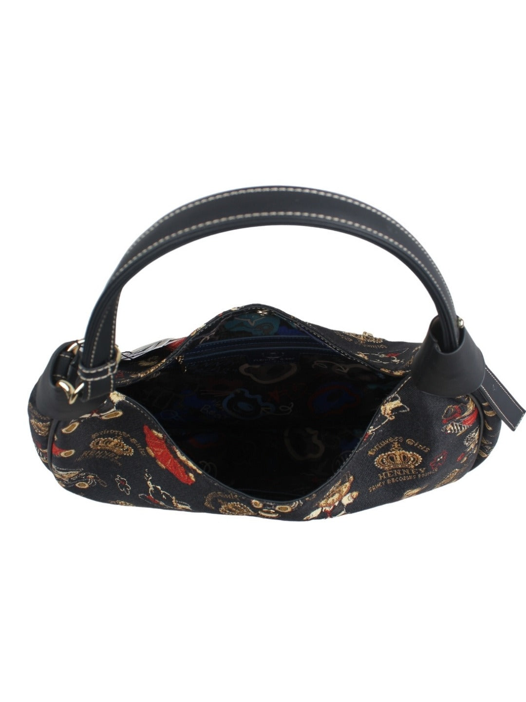 Crown Bear Hobo Bag