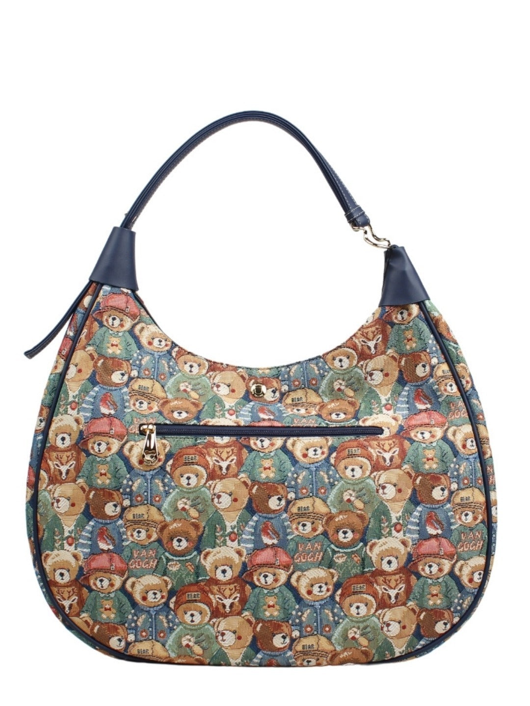 Green Bear Hobo Bag