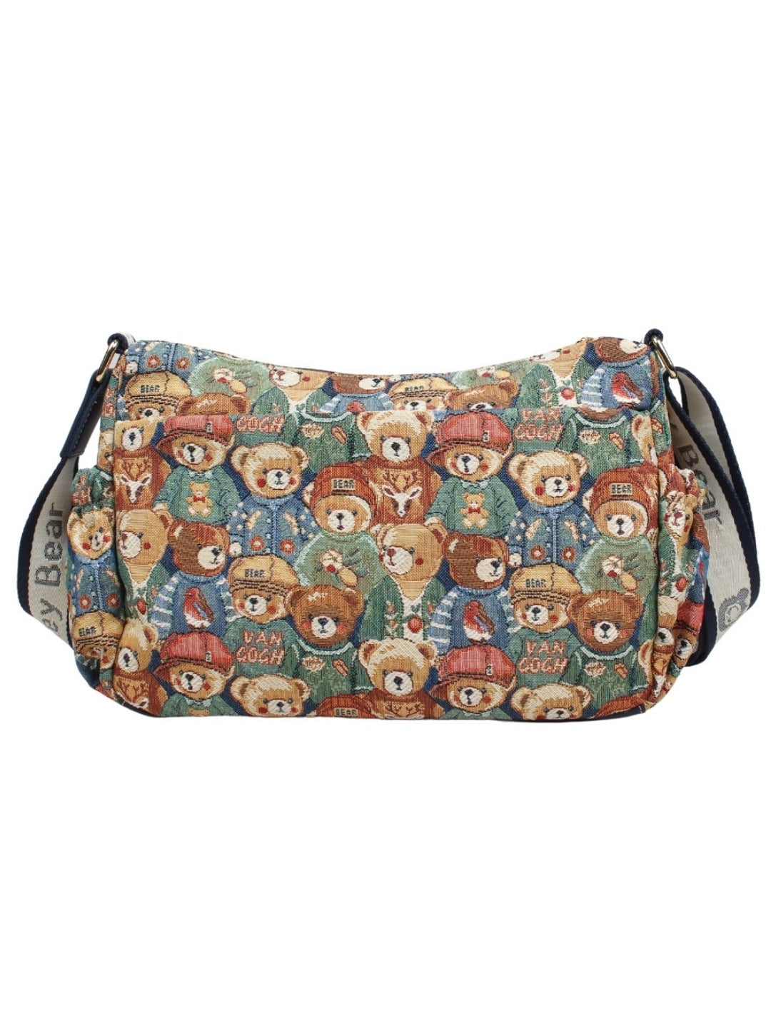 Green Bear Crossbody Bag