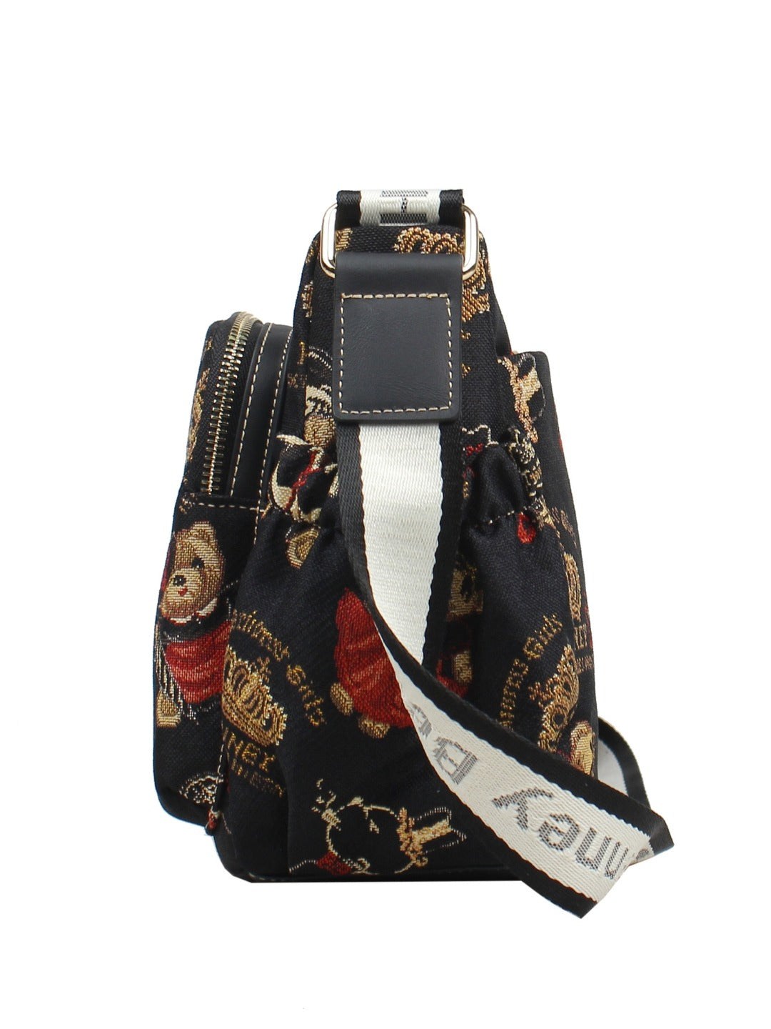 Crown Bear Crossbody Bag