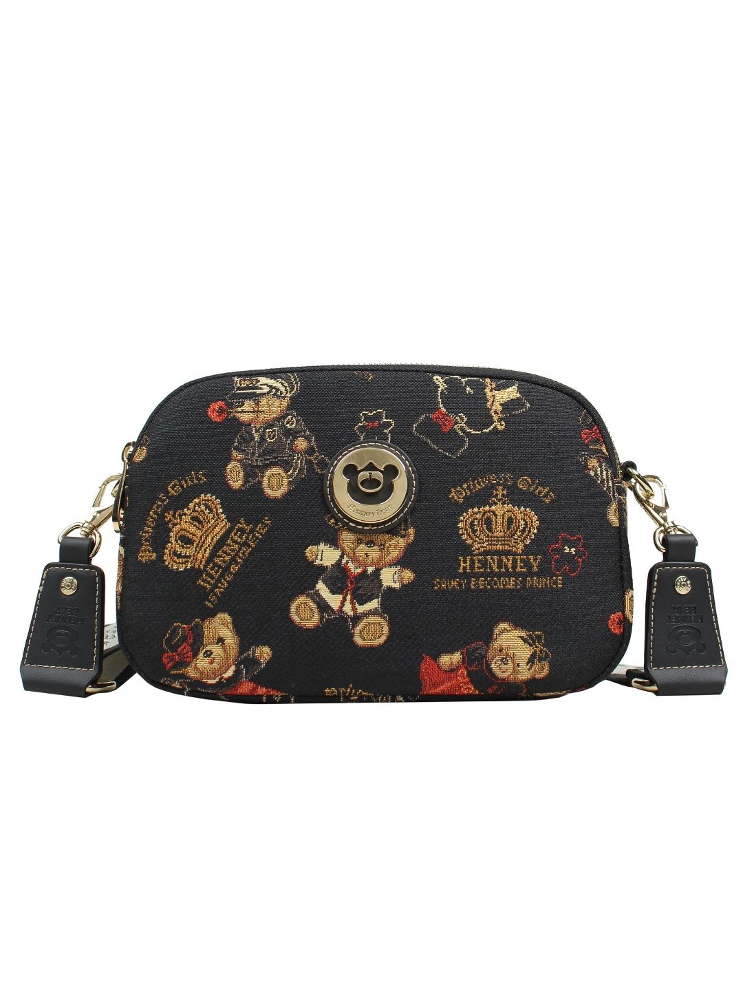 CROWN BEAR CROSSBODY BAG
