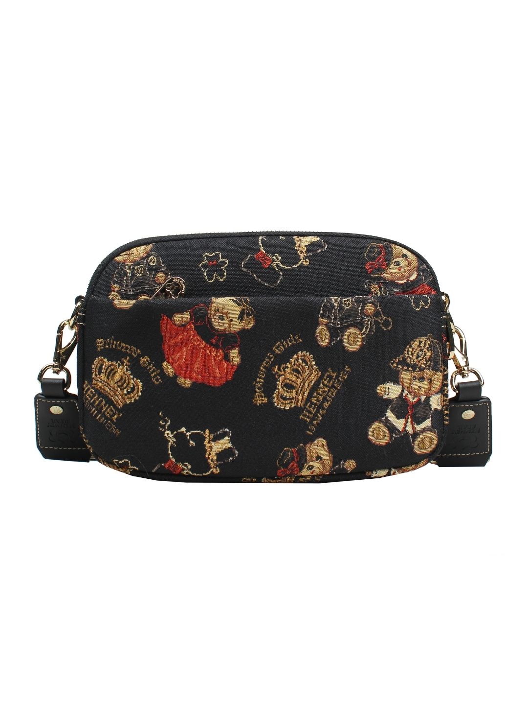 CROWN BEAR CROSSBODY BAG