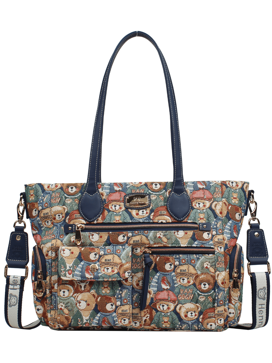 Green Bear Tote Bag