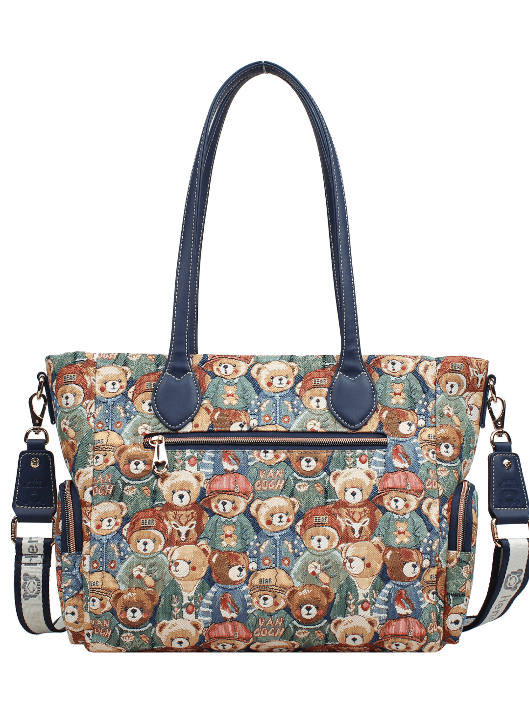 Green Bear Tote Bag