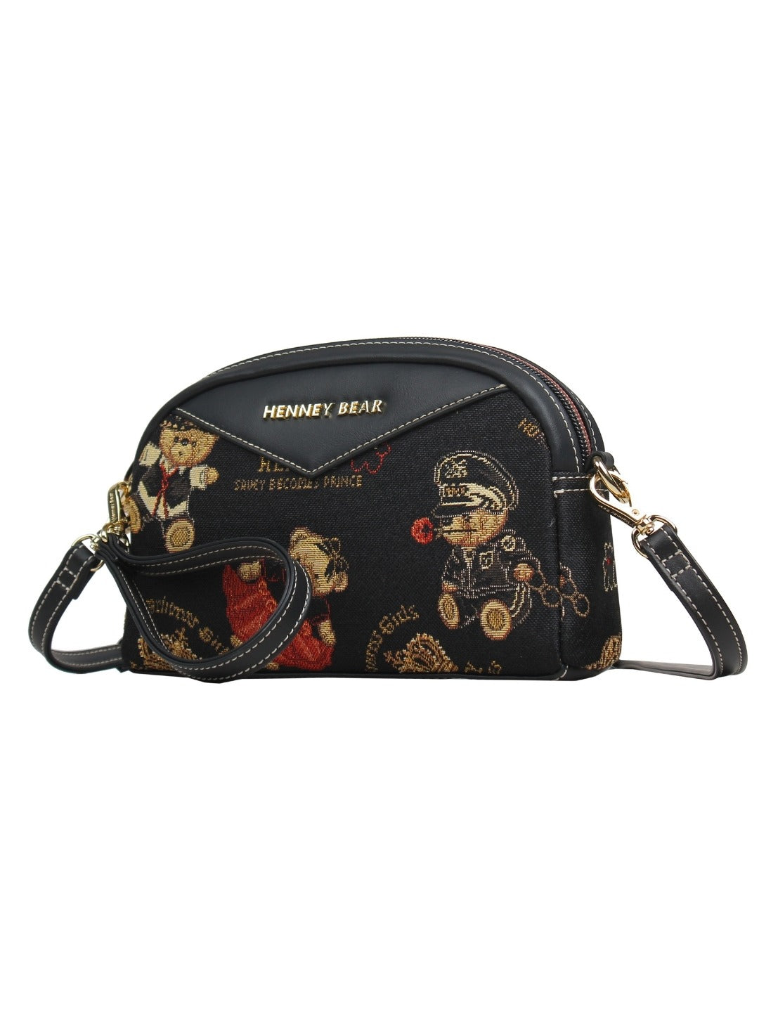 Crown Bear Sling Bag