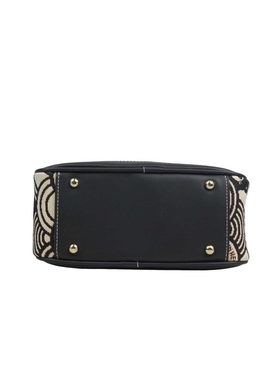 Black White Wave Top Handle