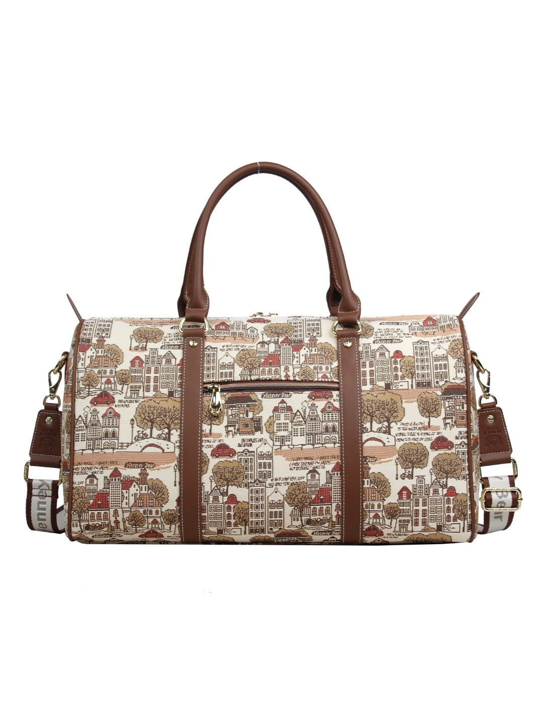 Tree In Fall Weekender With Shoulder Strap