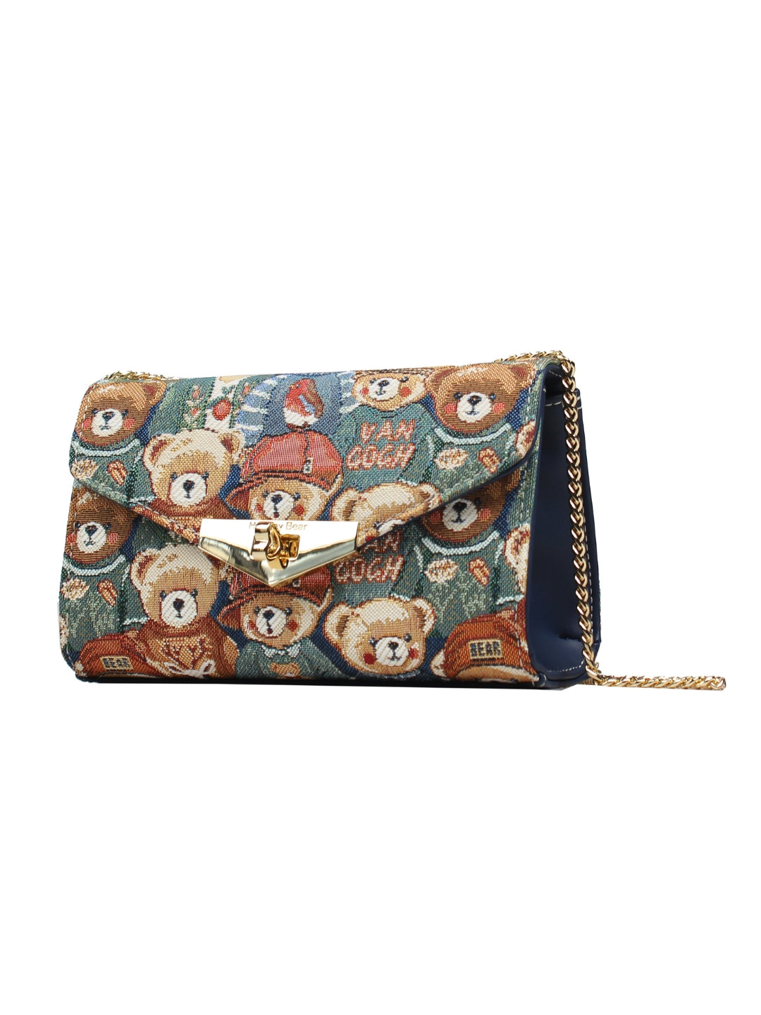 GREEN BEAR SLING BAG