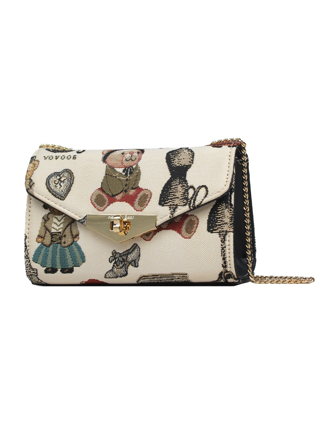 Paris Bear Sling Bag
