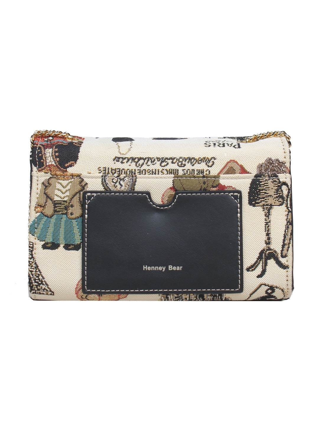 Paris Bear Sling Bag