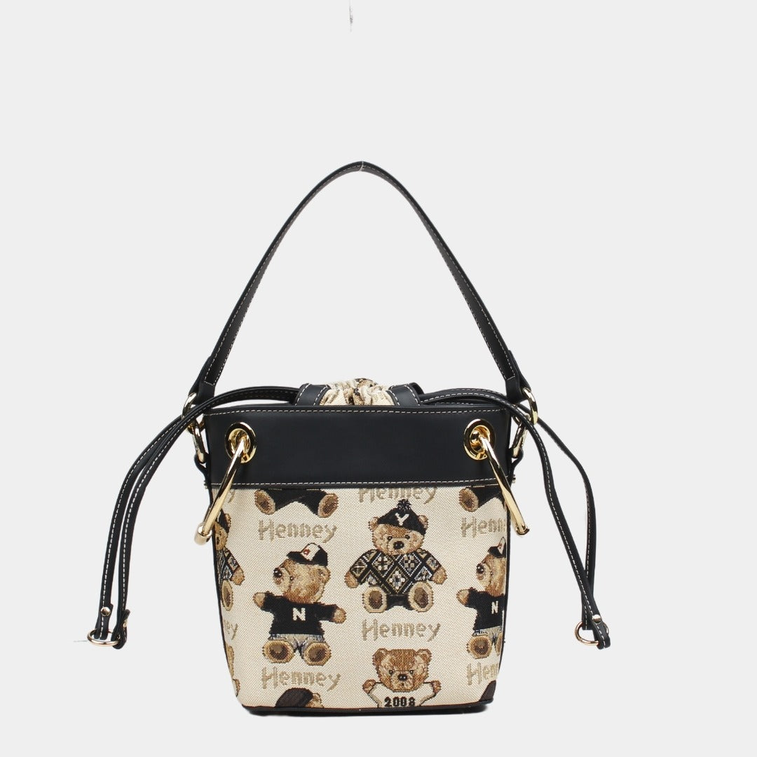 Henney Password Bucket Bag