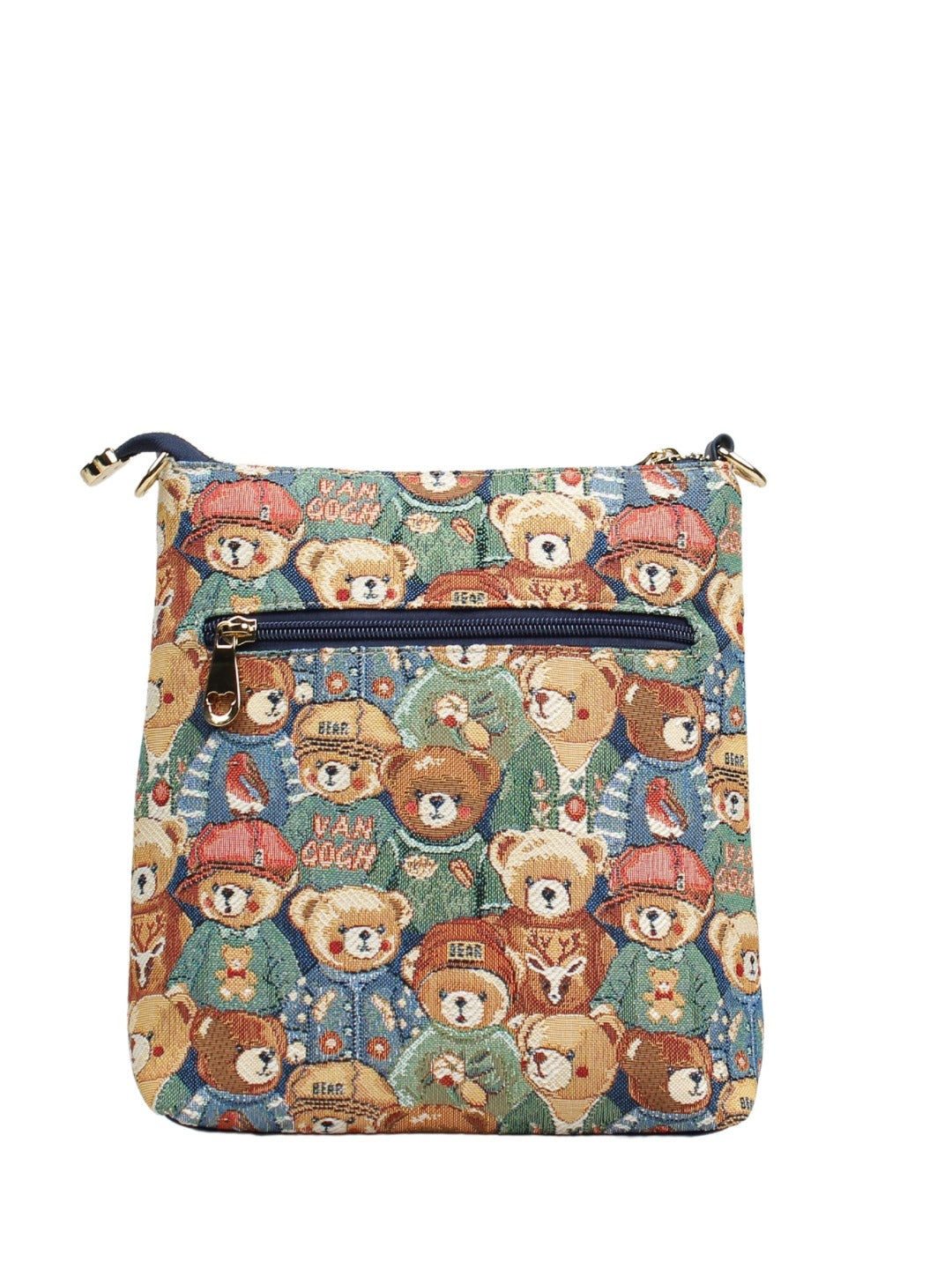 Green Bear Crossbody Bag