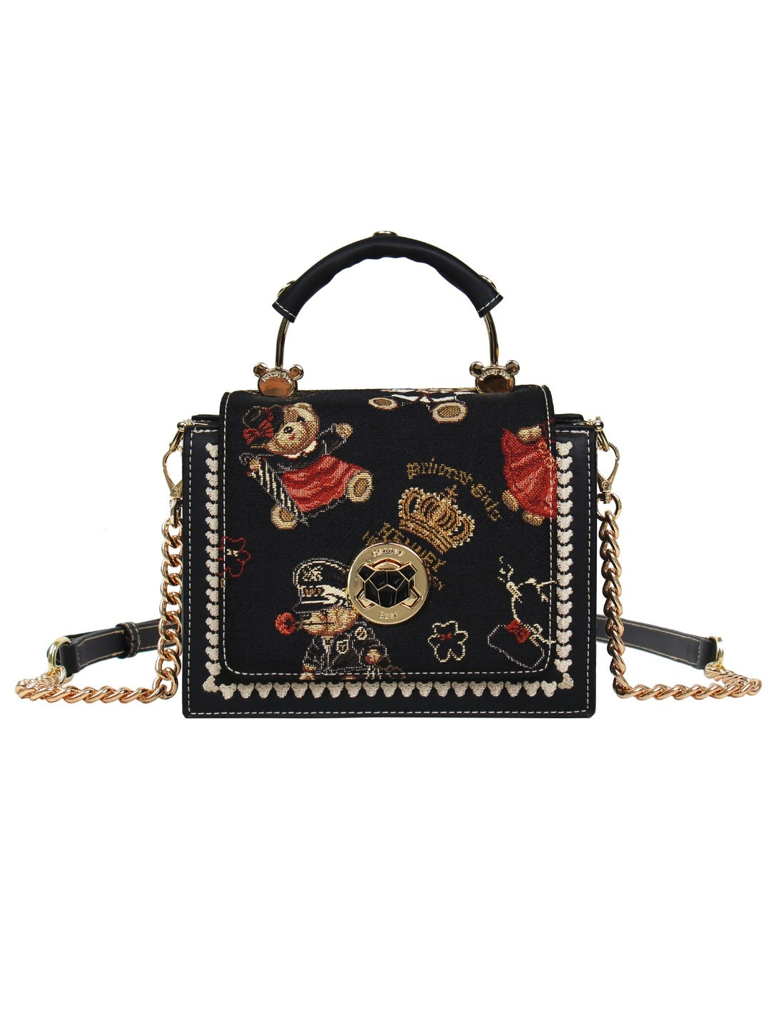 Crown Bear Sling Bag
