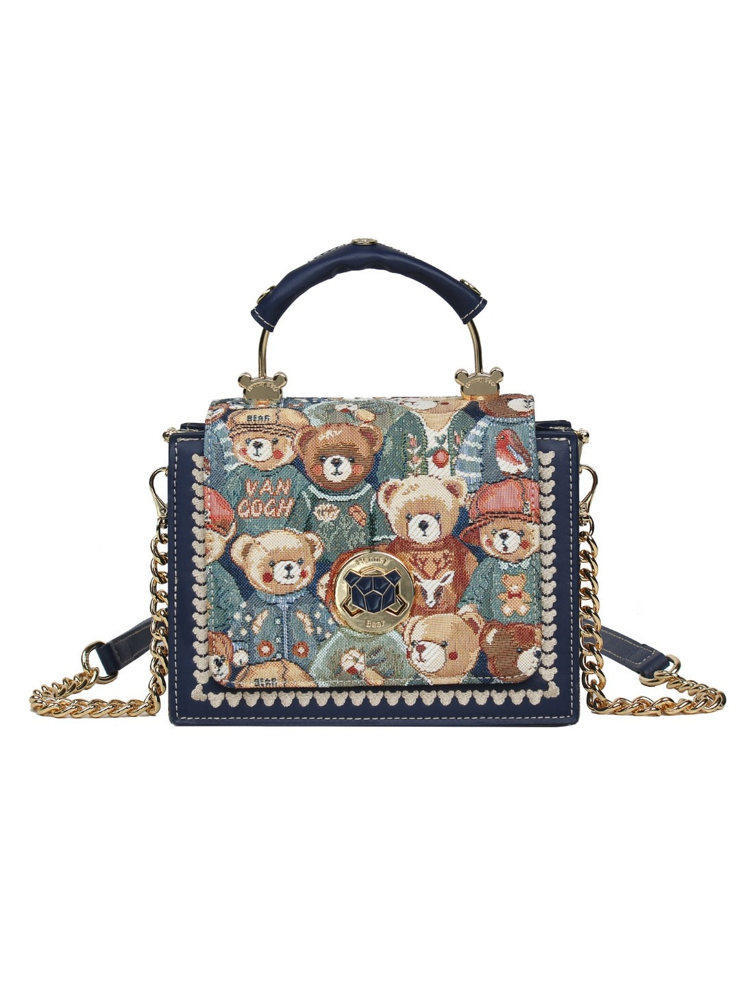 Green Bear Sling Bag