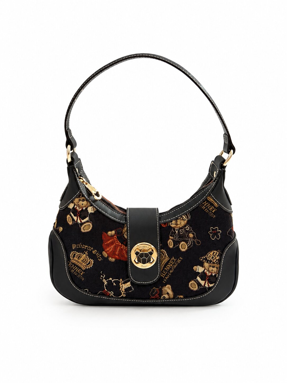 CROWN BEAR SHOULDER BAG