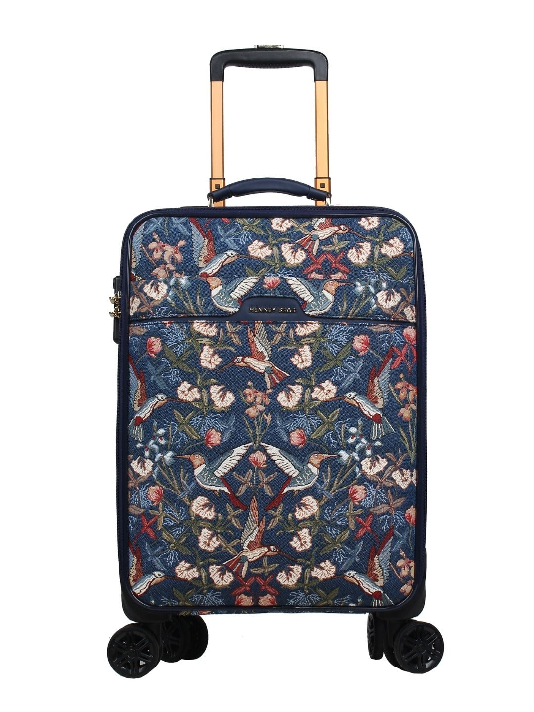 20 Inch Blue Hummingbird Cabin Luggage