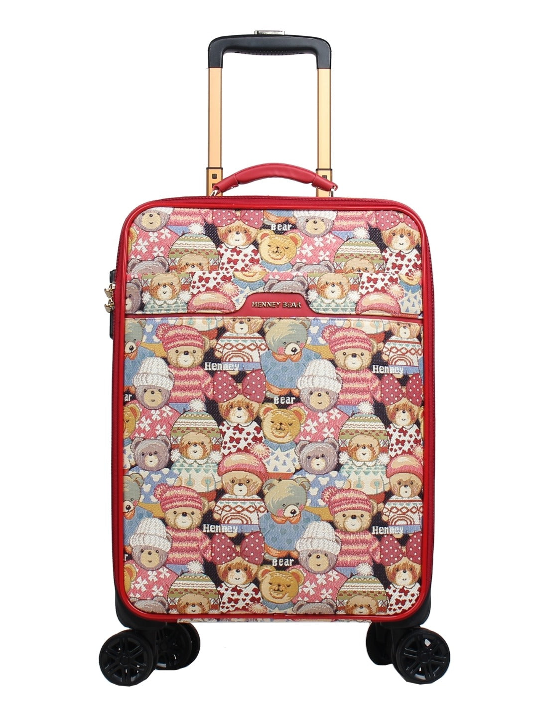 20 Inch Cute Bear Cabin Luggage