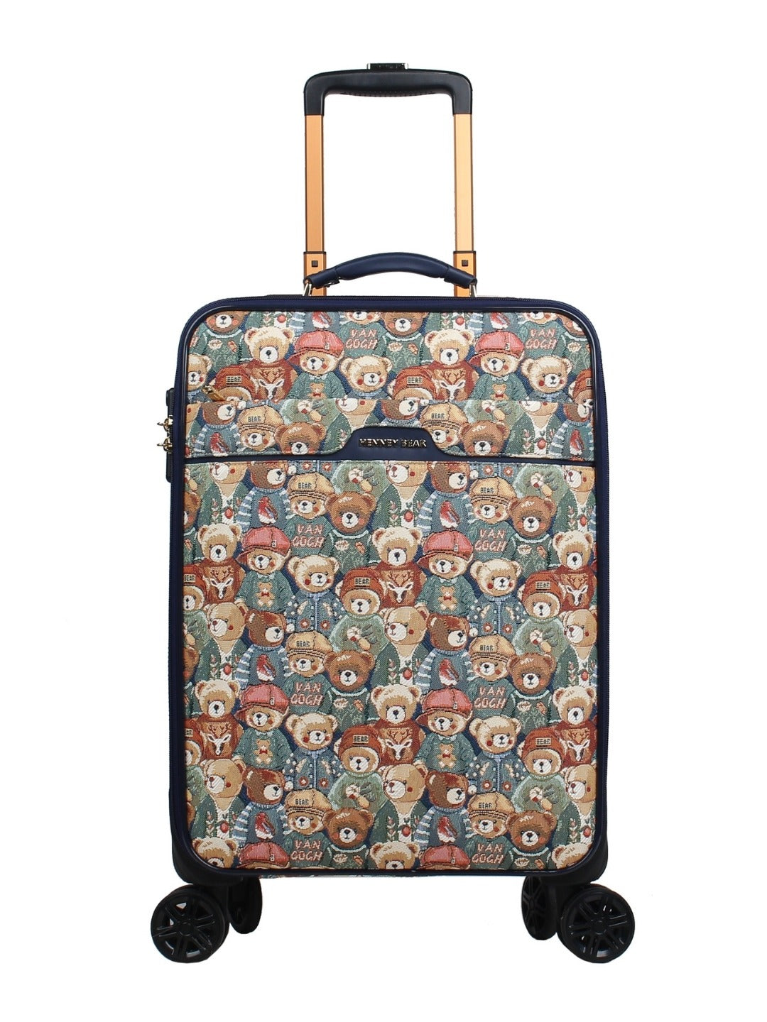 20 Inch Green Bear Cabin Luggage