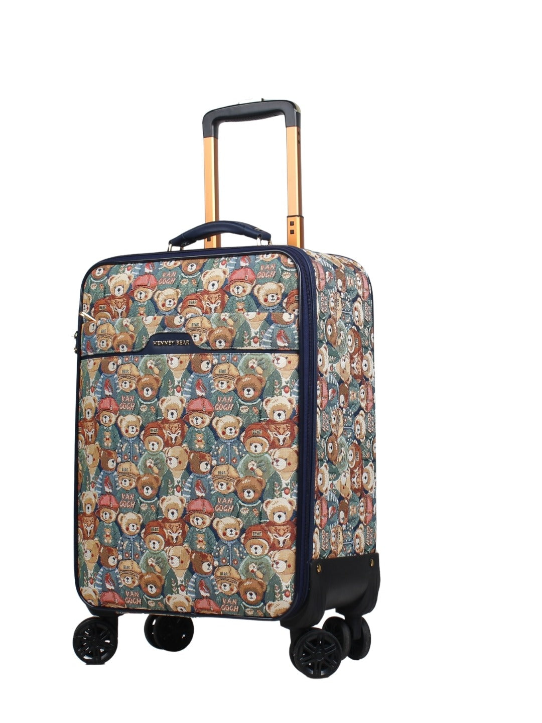 20 Inch Green Bear Cabin Luggage