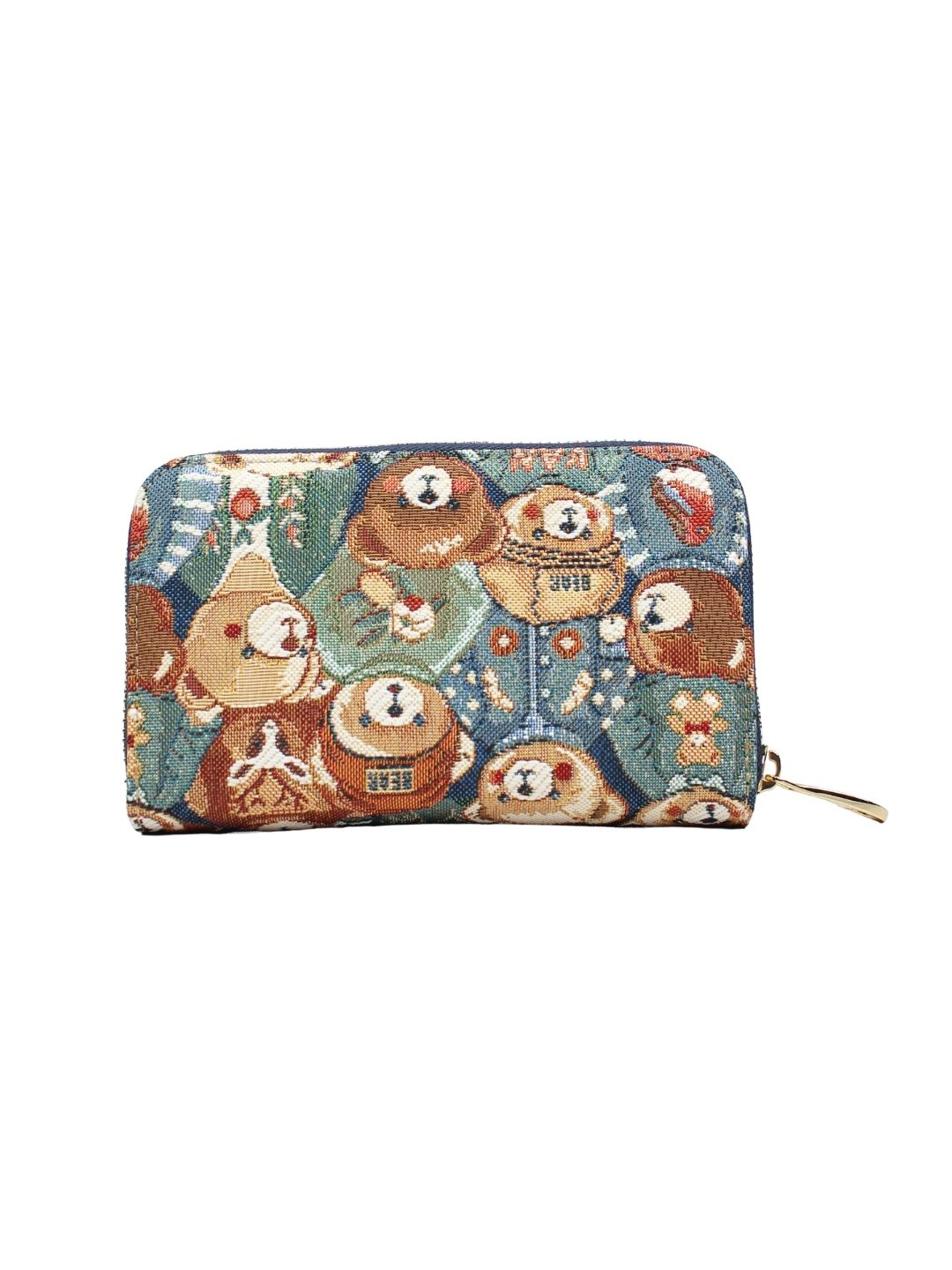 GREEN BEAR PURSE/WALLET