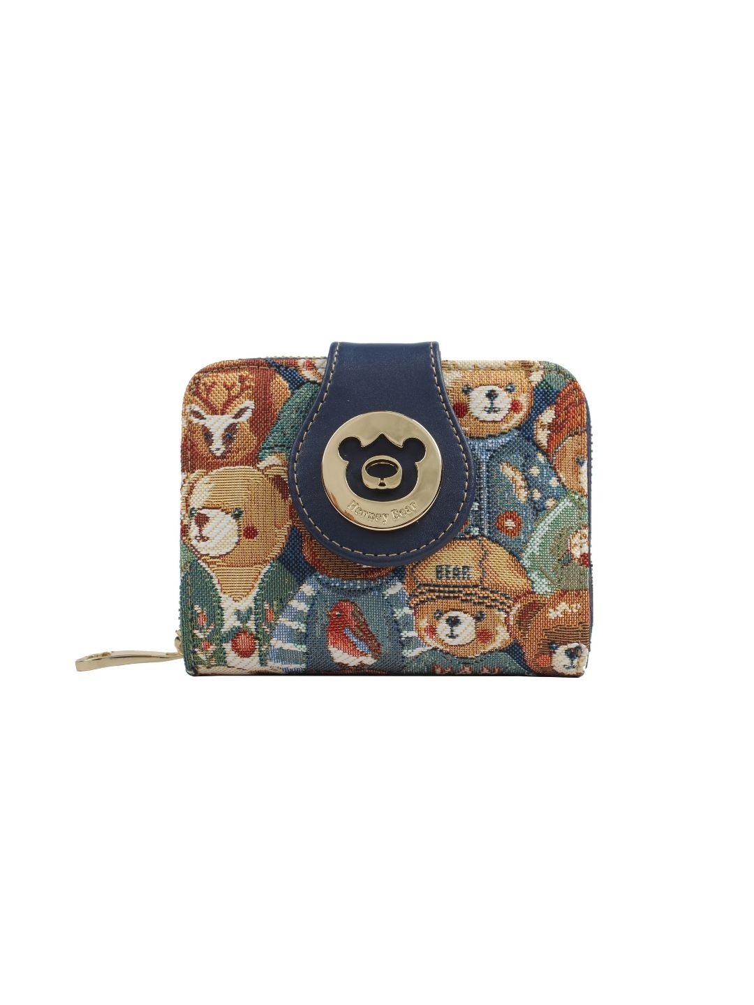 GREEN BEAR PURSE/WALLET
