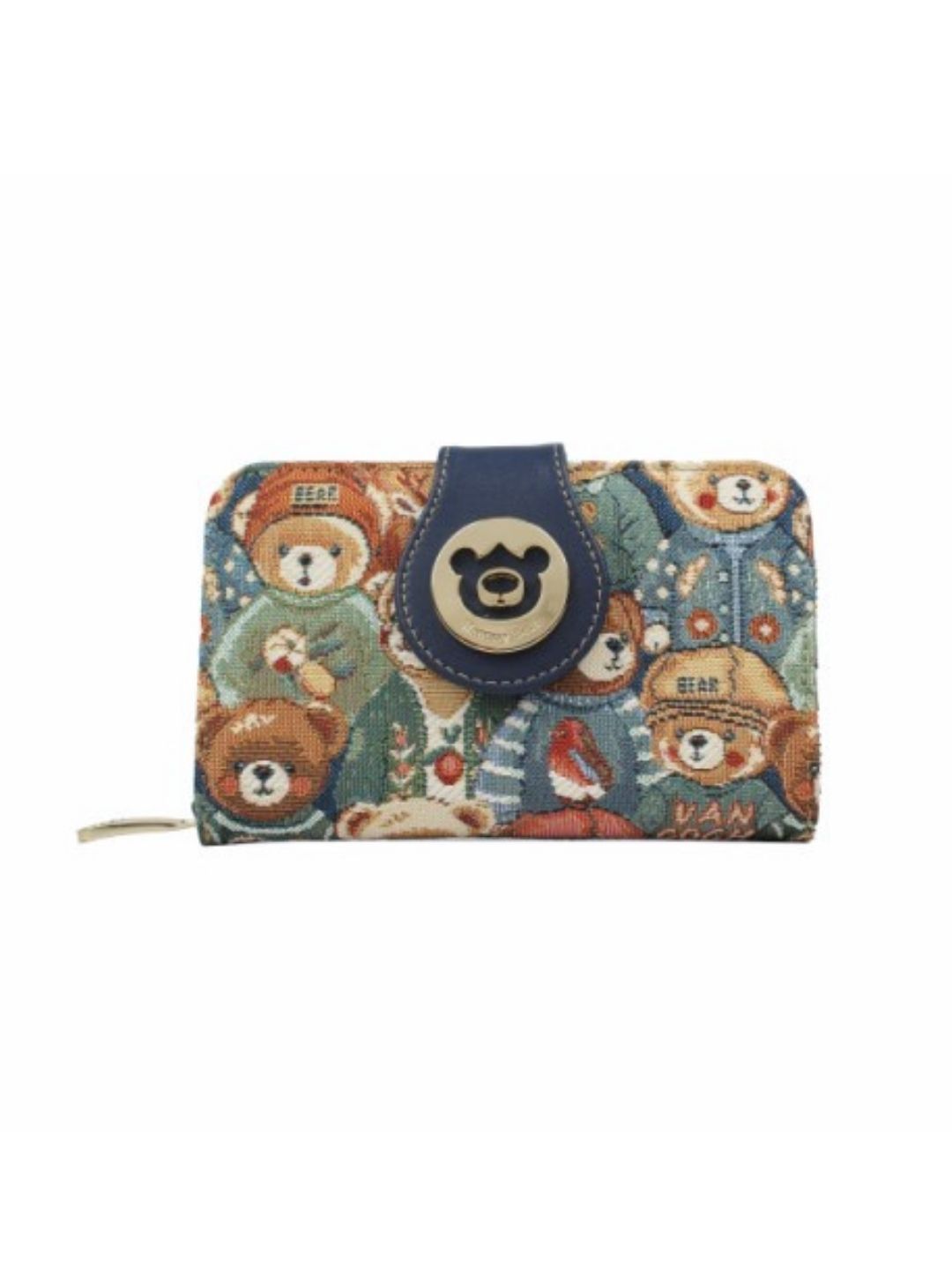 GREEN BEAR PURSE/WALLET