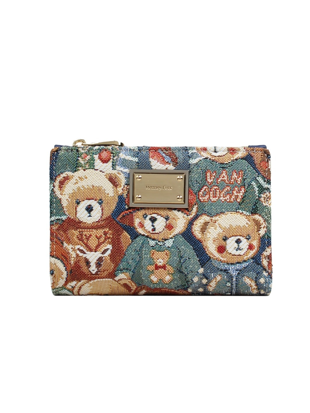 Green Bear Purse