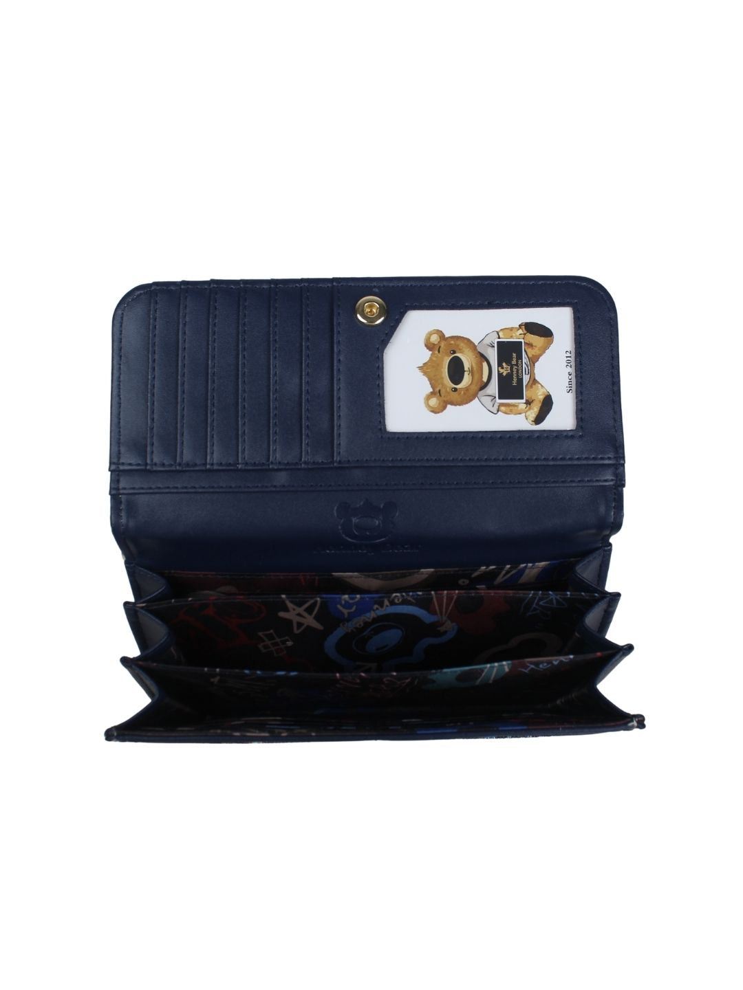 BLUE HUMMINGBIRD PURSE/WALLET