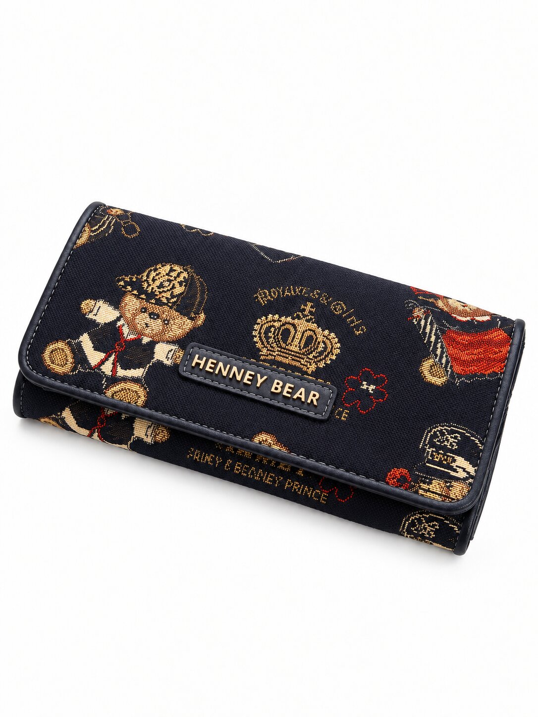 CROWN BEAR PURSE/WALLET