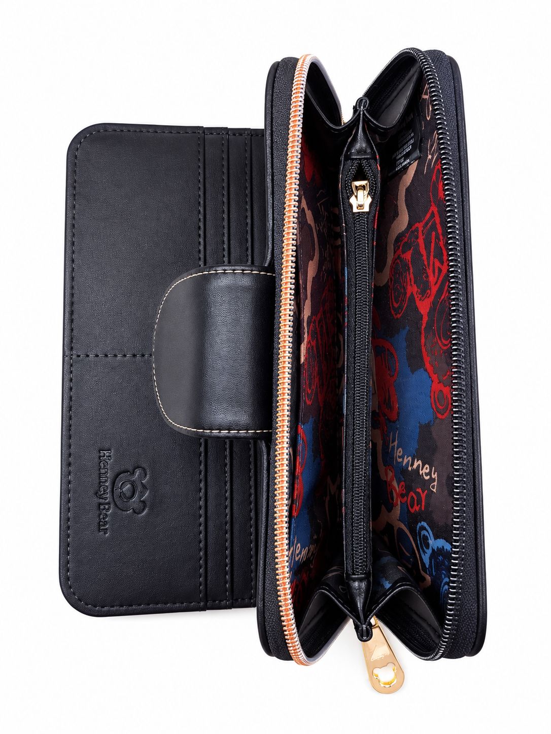 PARIS BEAR WRISTLET