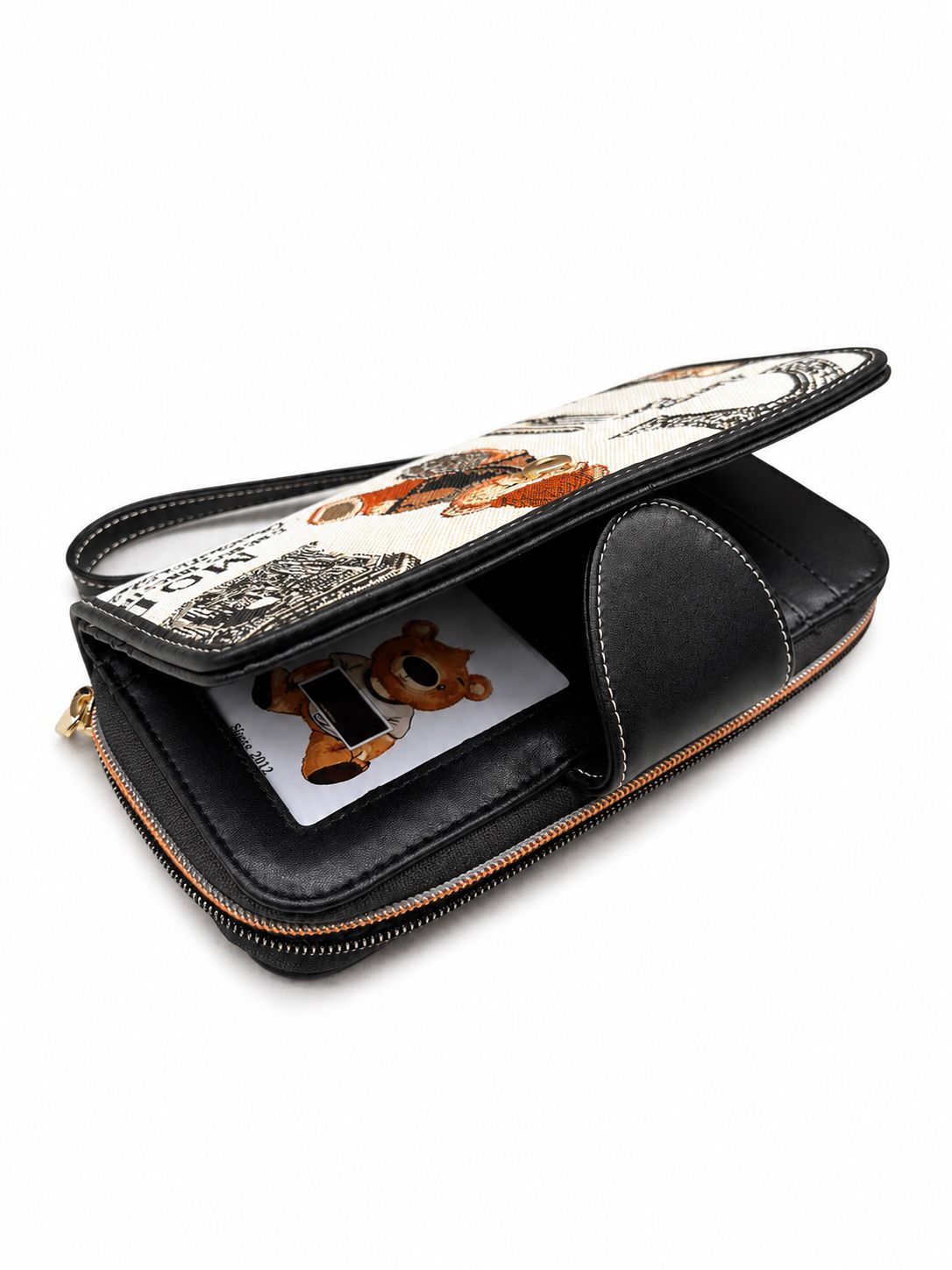 PARIS BEAR WRISTLET